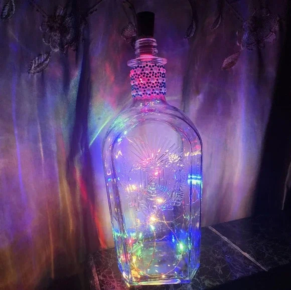 Tequila Bottle with Fairy Lights - Picture 2 of 2
